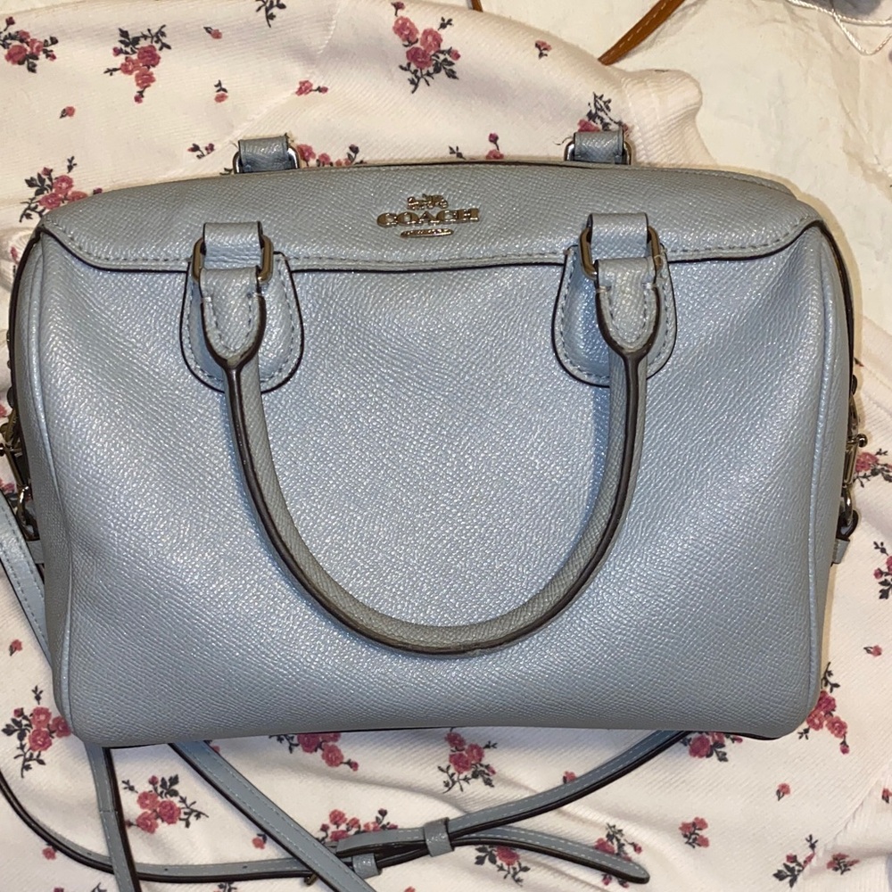 Coach Blue Rowan Satchel Women's Bag